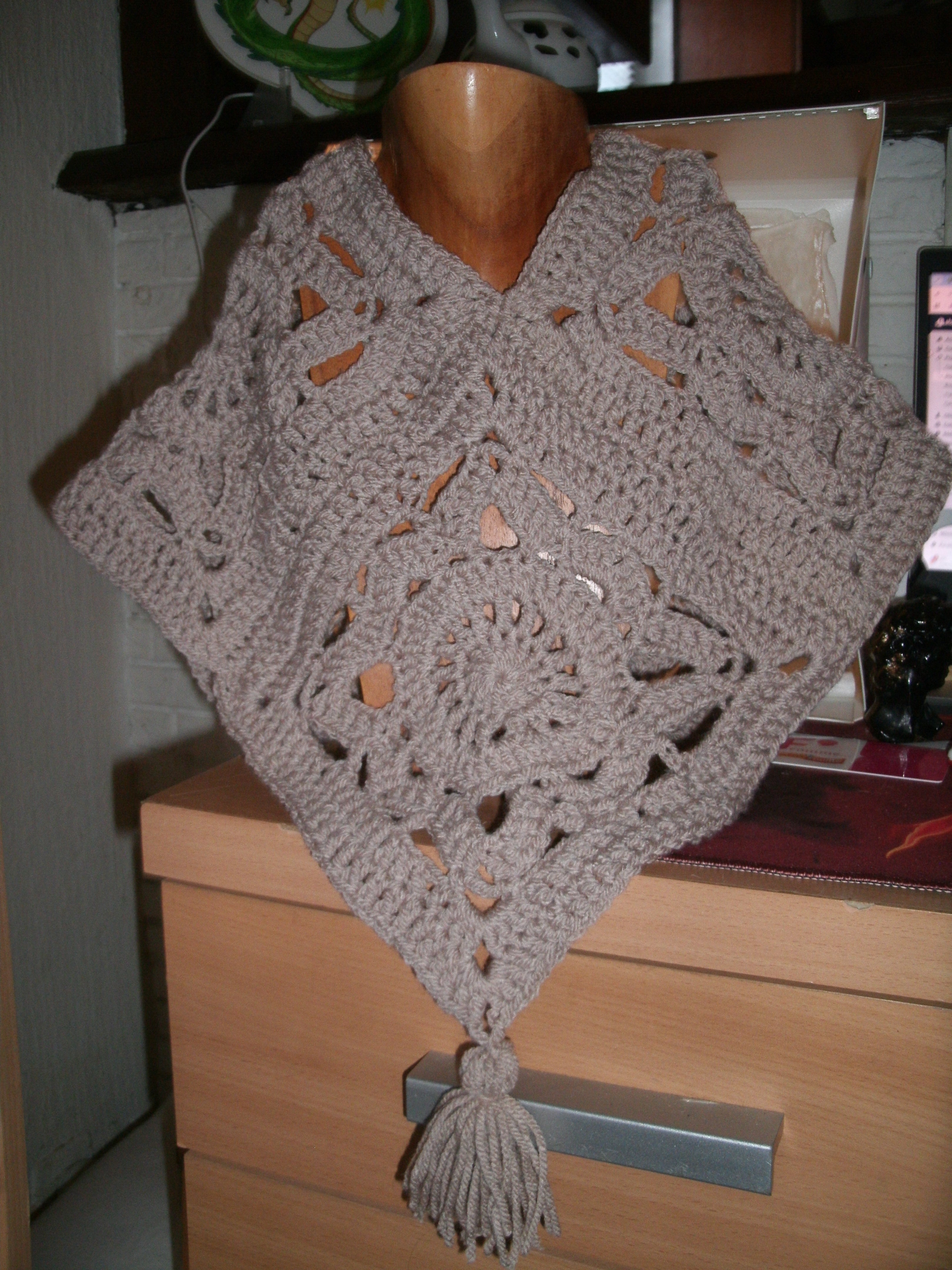 poncho fille
