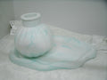 tray with its vase